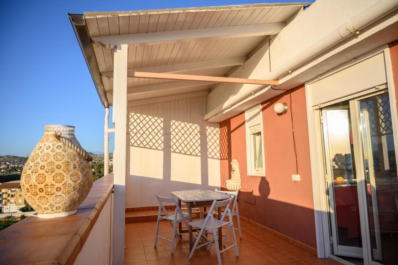 Attico Panoramico Agrigento Appartement Buitenkant foto
